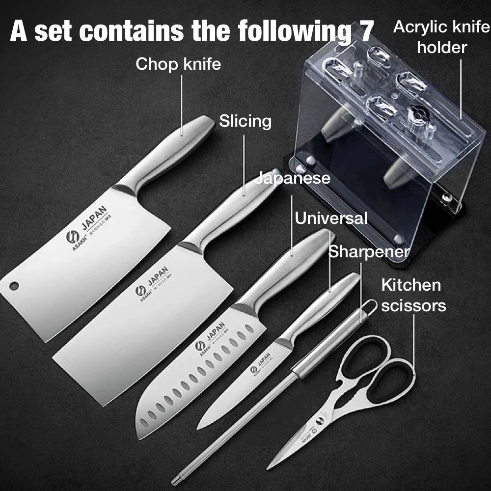 Authentic Japan Asaki Knife Set