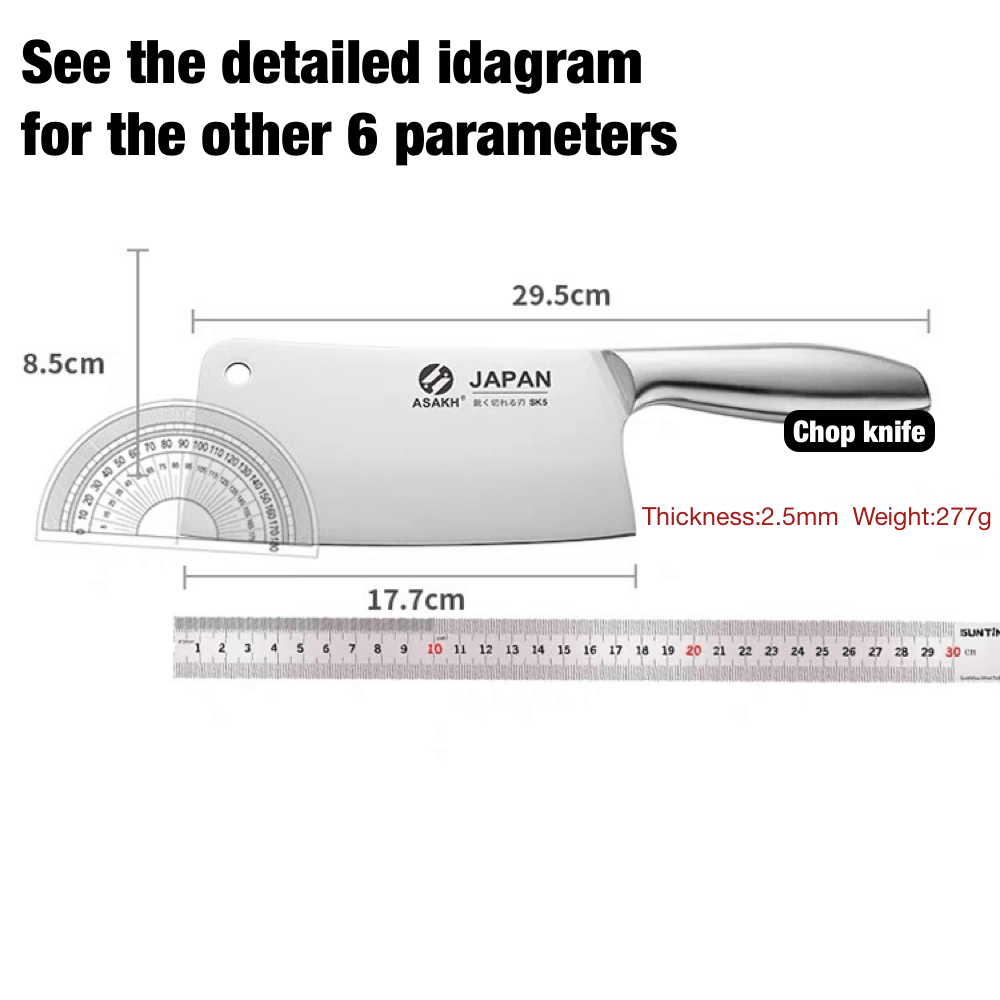 Authentic Japan Asaki Knife Set